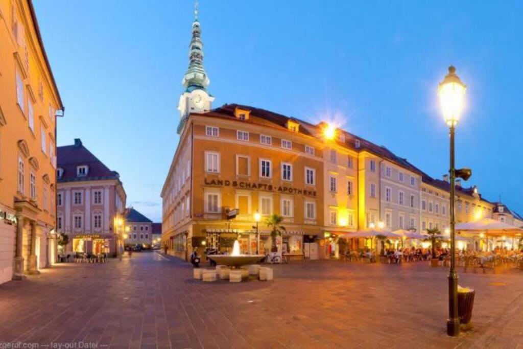 Moderne Innenstadtwohnung Klagenfurt Klagenfurt am Woerthersee Exterior foto